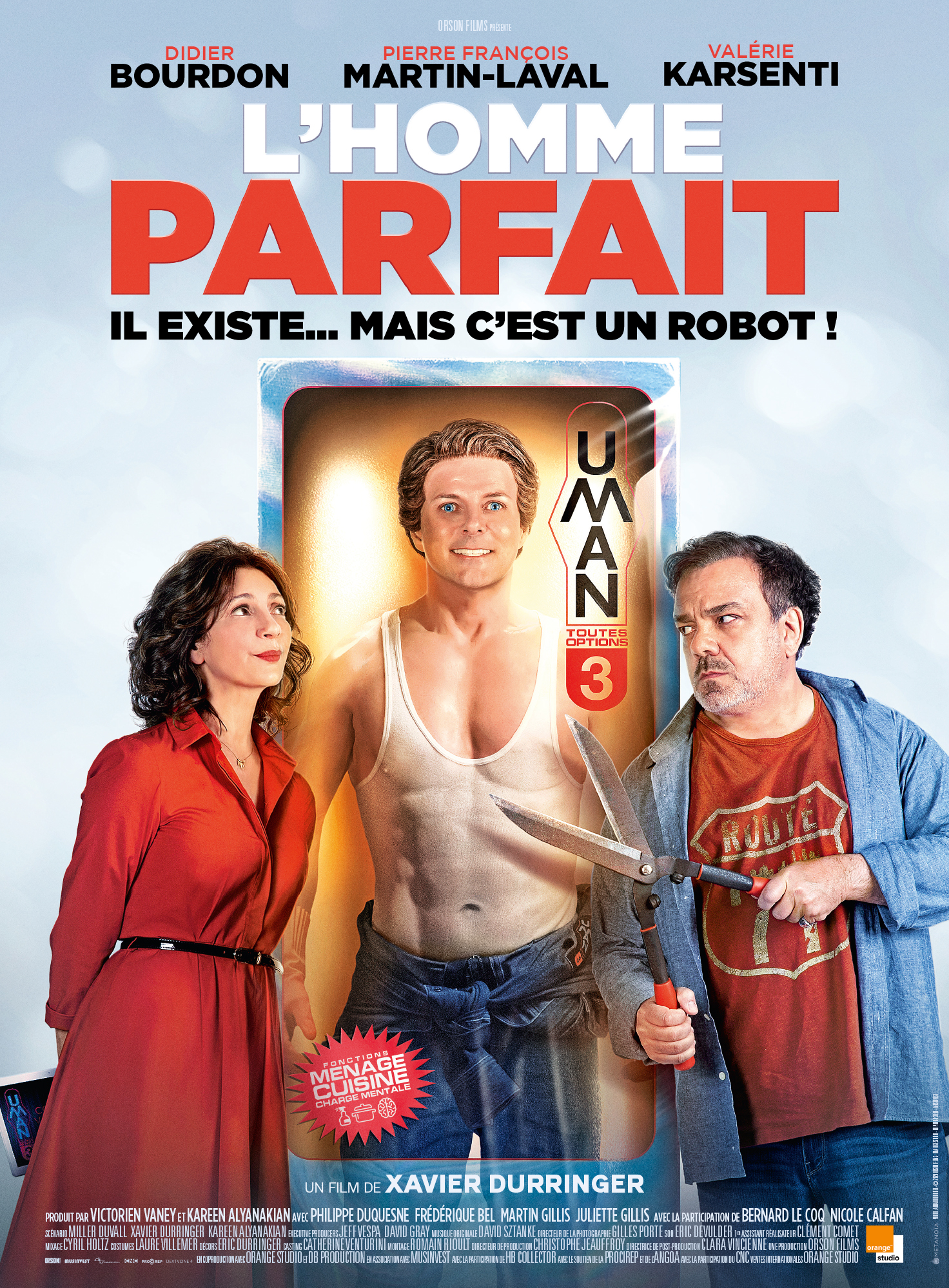 Juliette et Martin Gillis à l’affiche de « L’homme parfait » avec Didier Bourdon, Valérie Karsenti et Pef !